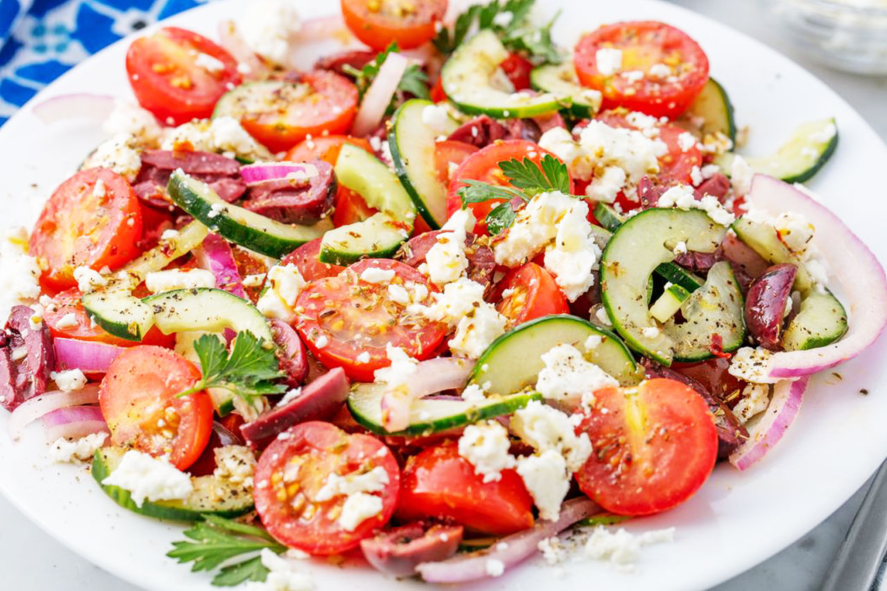 Greek Salad (Flat Map)